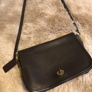 Chocolate Coach Handbag